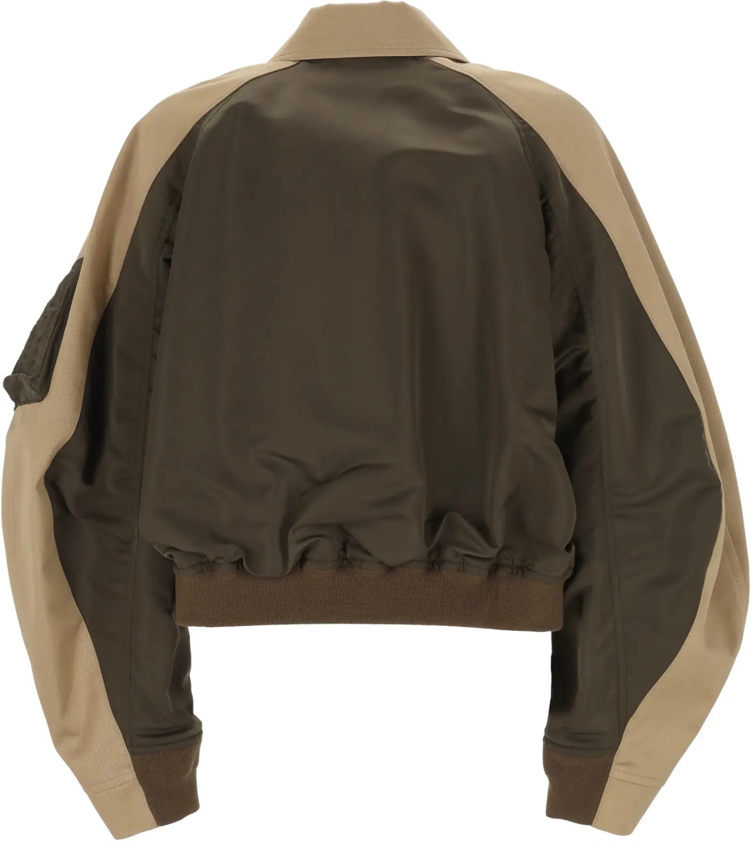 Cotton and nylon Bomber Jacke - Img 2