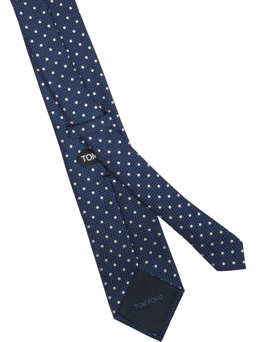 Cravate Polka dot silk tie - Img 2