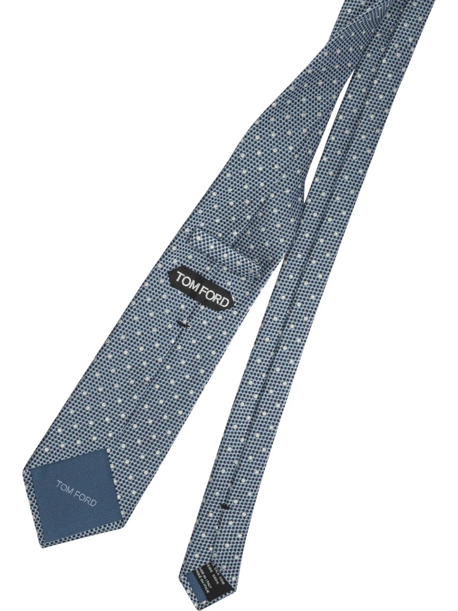 Cravate Polka dot silk tie - Img 2