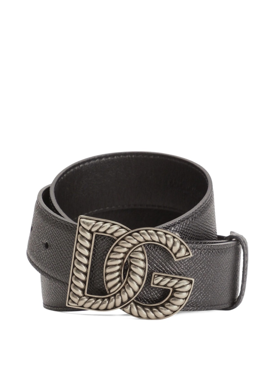 Curea Dolce &amp; Gabbana neagra din piele - Img 2