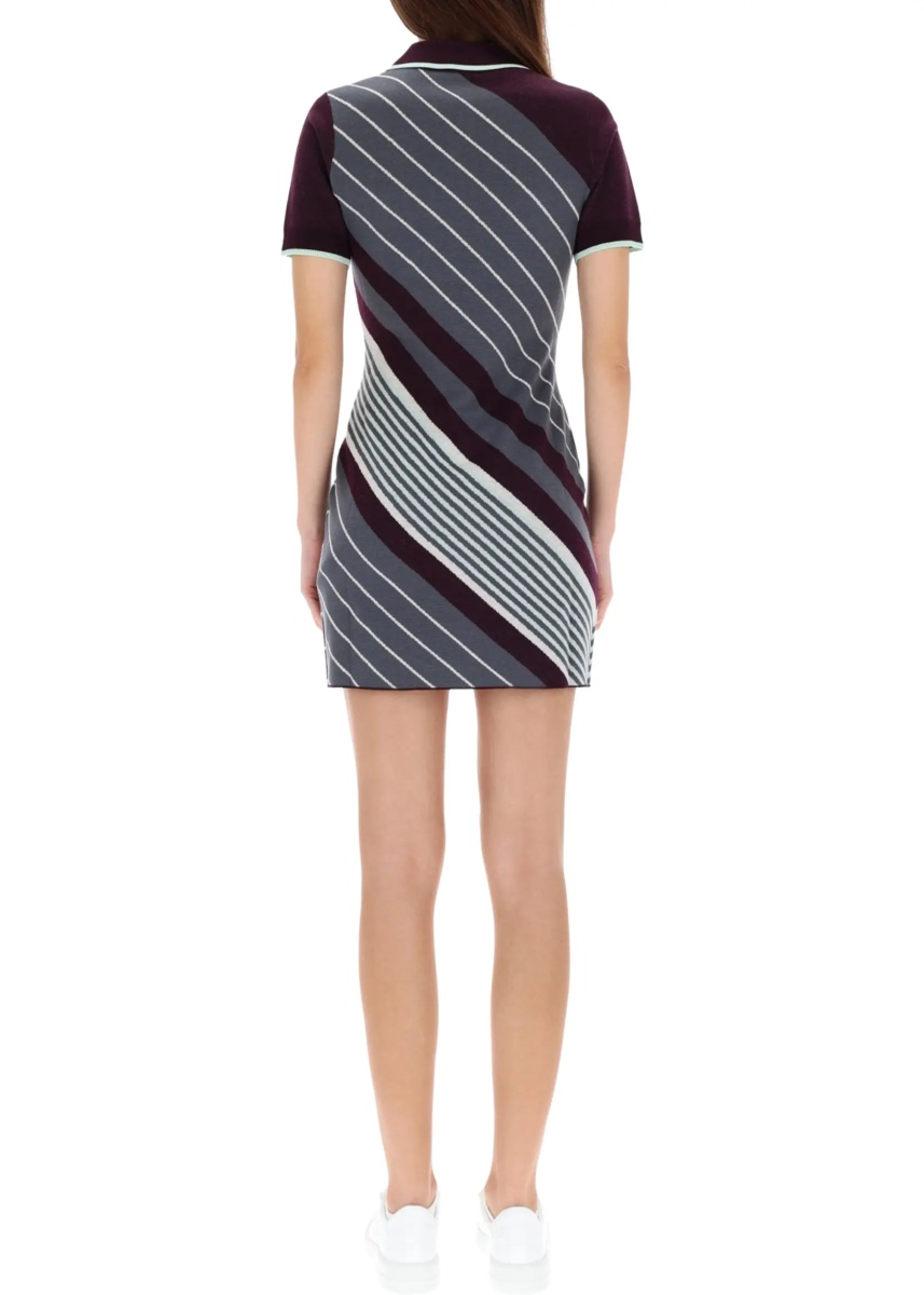 "Diagonal" Tennis Polo Dress - Img 3