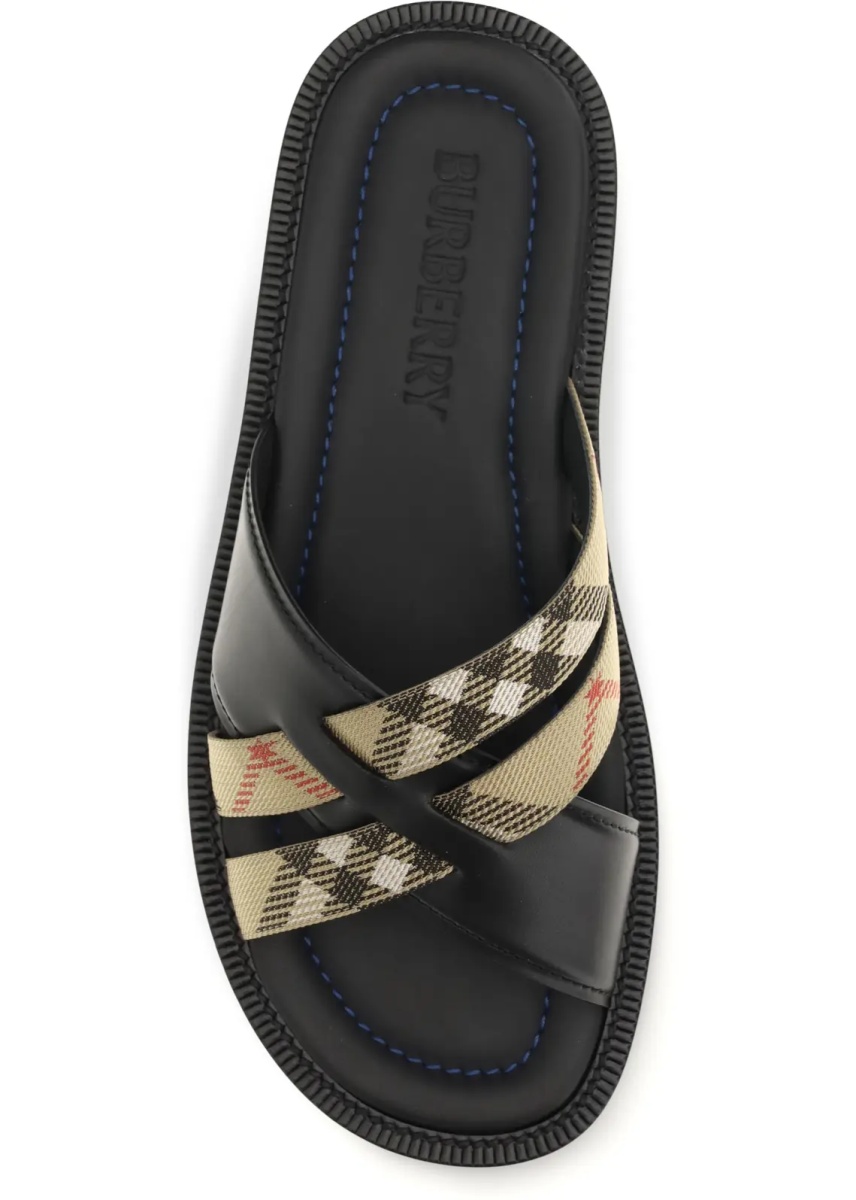 Drift leather and Check Sandals - Img 4