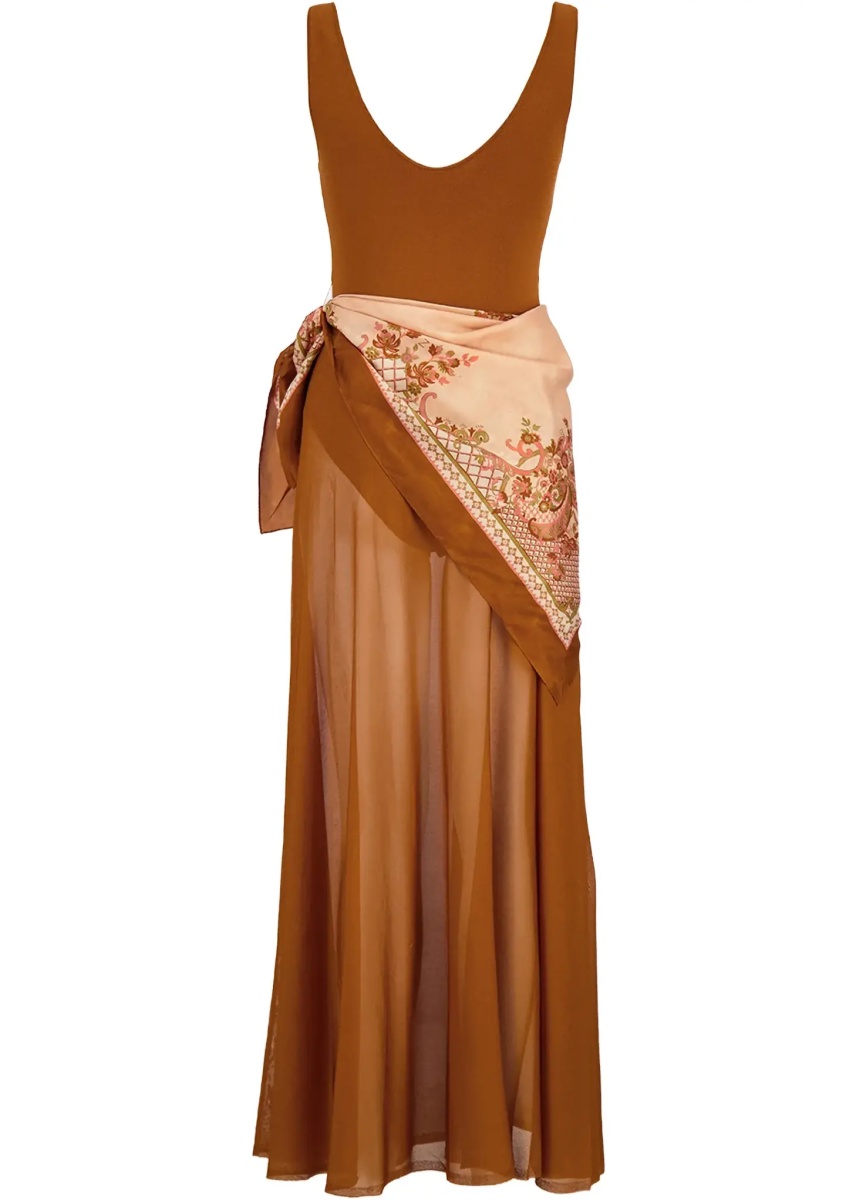 Esarfa Aster scarf maxi Dress - Img 4
