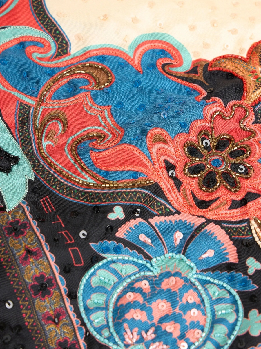 Esarfa ETRO neagra - Img 2