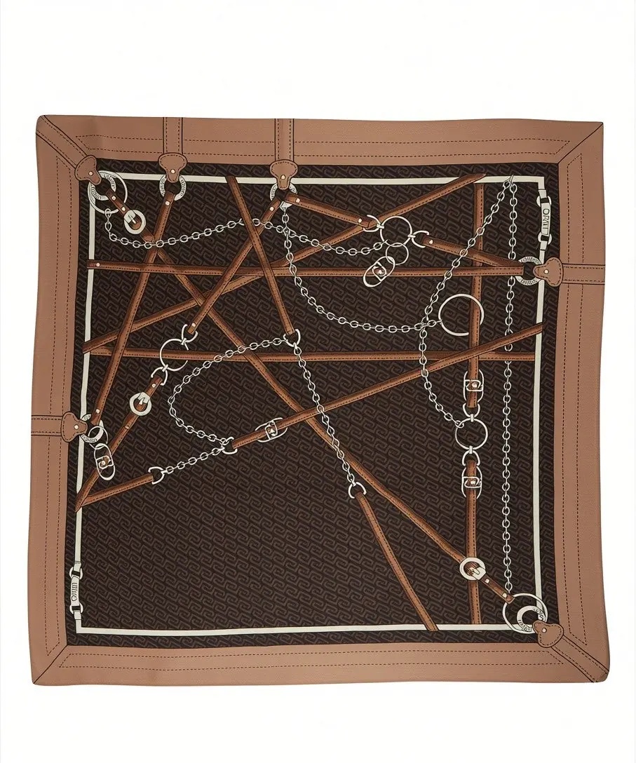 Esarfa Foulard with print design - Img 3
