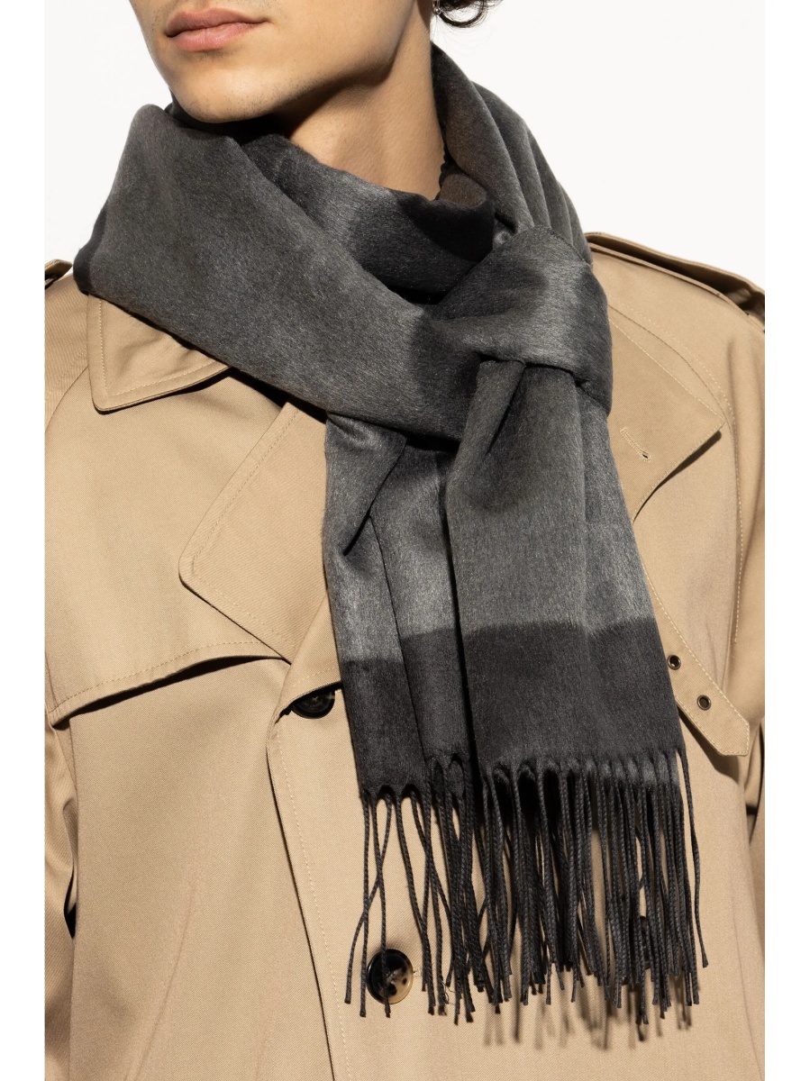 Esarfa Saint Laurent neagra - Img 2