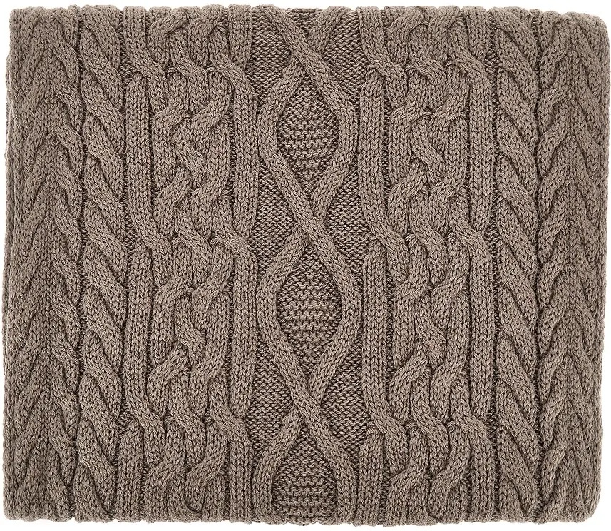 Esarfa Wool-blend scarf with logo label - Img 2