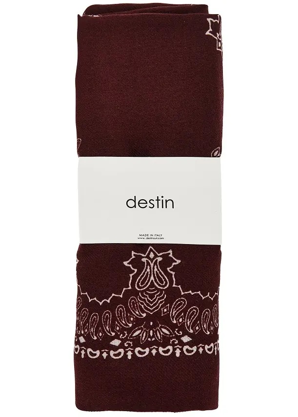 Esarfa Wool scarf with Bandanda motif - Img 2