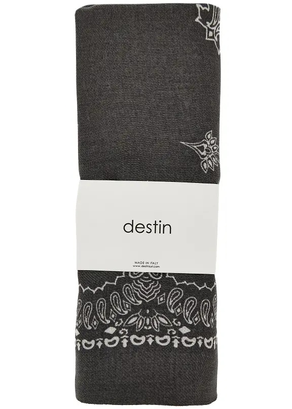 Esarfa Wool scarf with Bandanda motif - Img 2