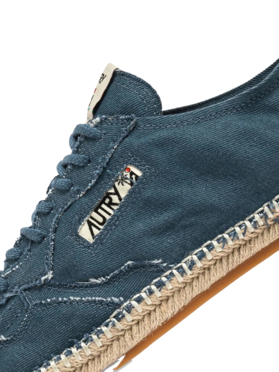 Espadrile AUTRY albastre din bumbac - Img 5