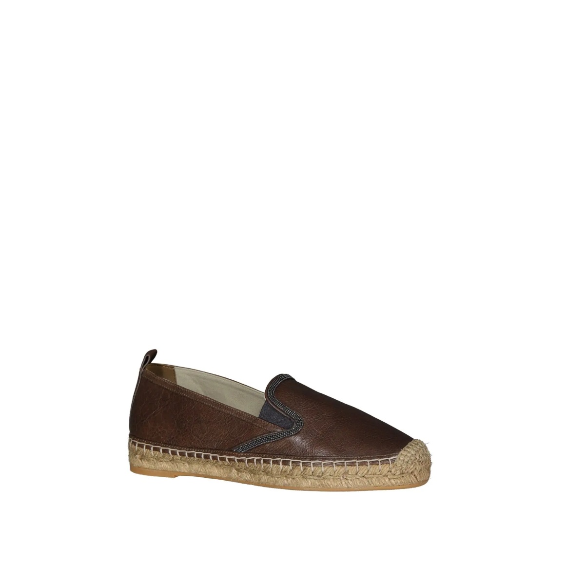 Espadrile Brunello Cucinelli Leather Espadrilles - Img 2
