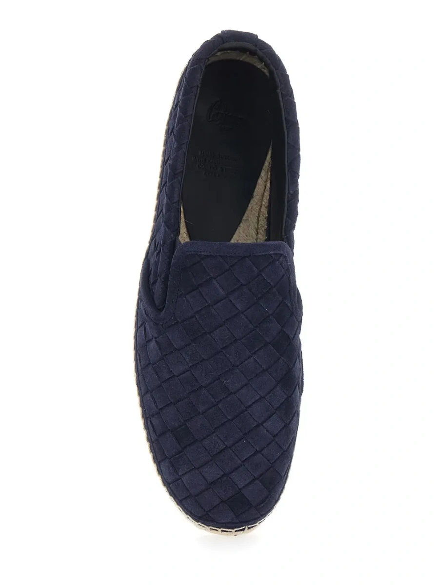 Espadrile CASTAÑER albastre din piele intoarsa 'Java' - Img 4