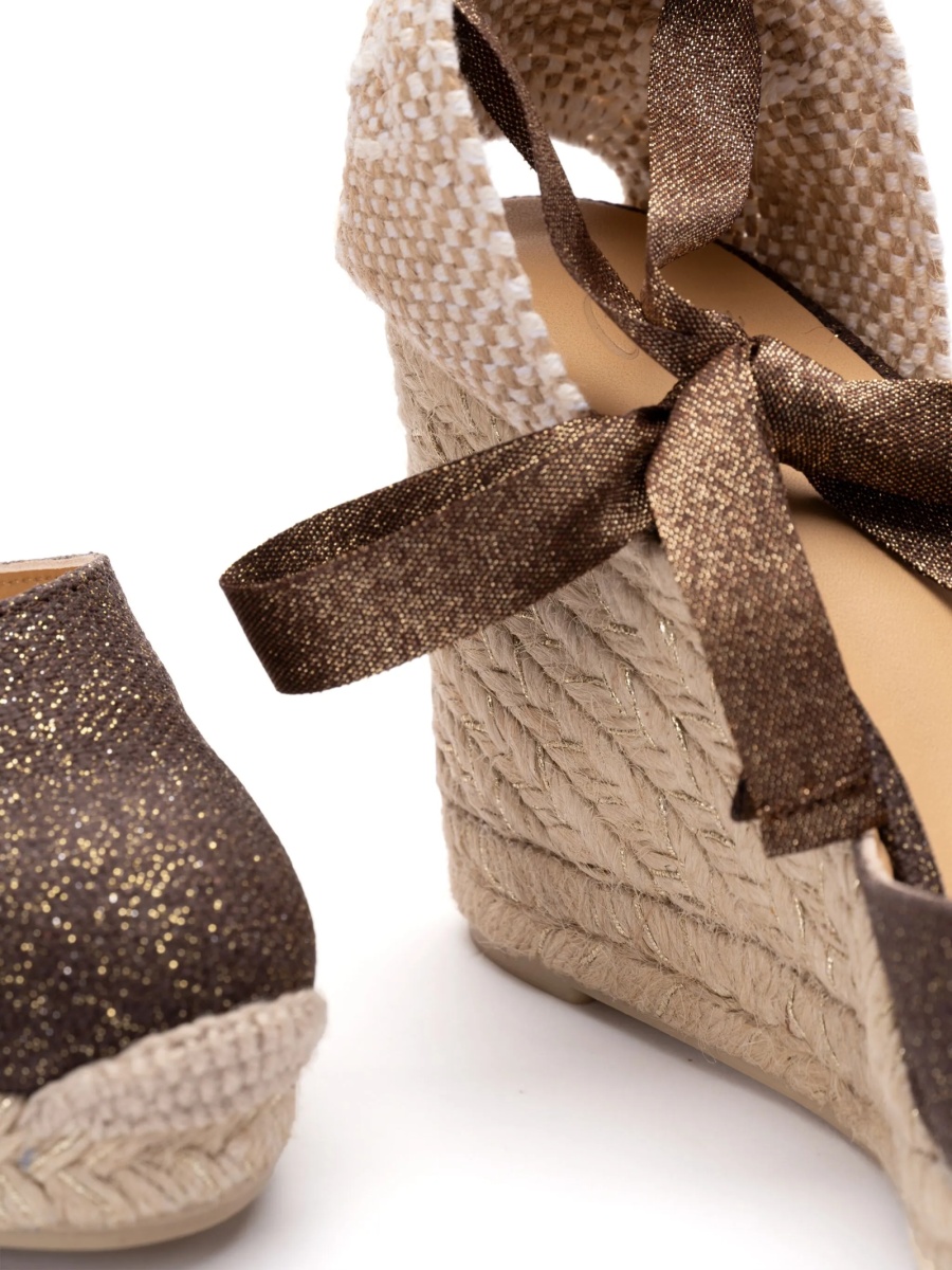 Espadrile CASTAÑER maro din in - Img 2