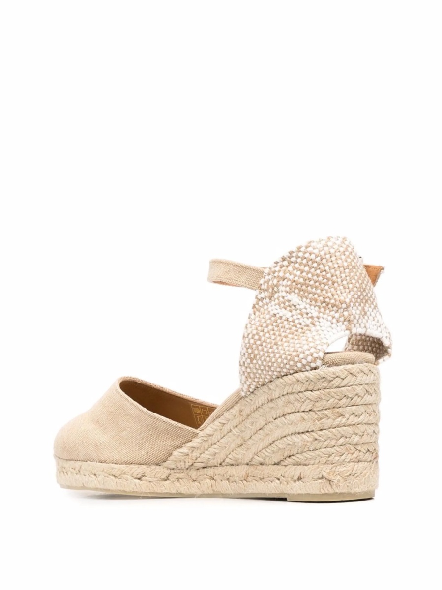 Espadrile CASTAÑER neutre din material textil - Img 3