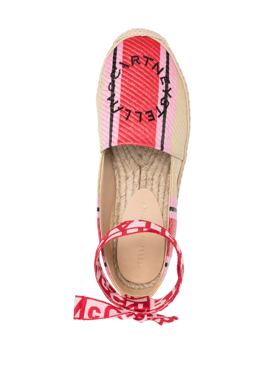 Espadrile Stella McCartney neutre din polyester - Img 4
