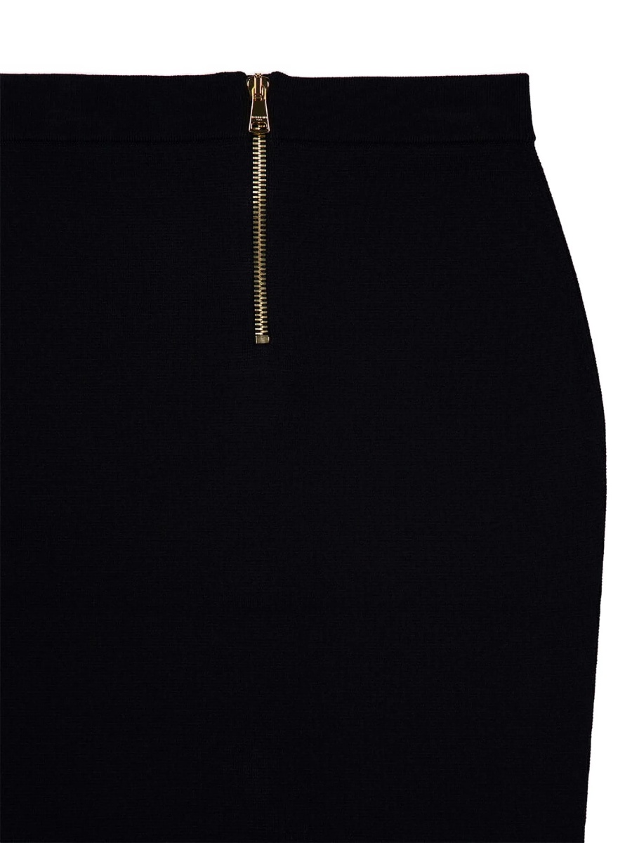 Fusta Balmain neagra - Img 4