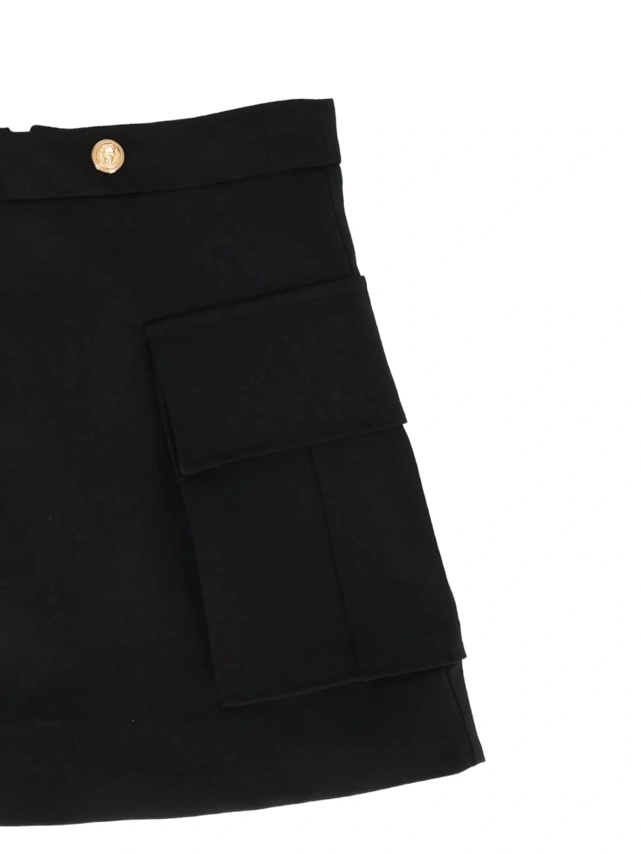 Fusta Balmain neagra - Img 3