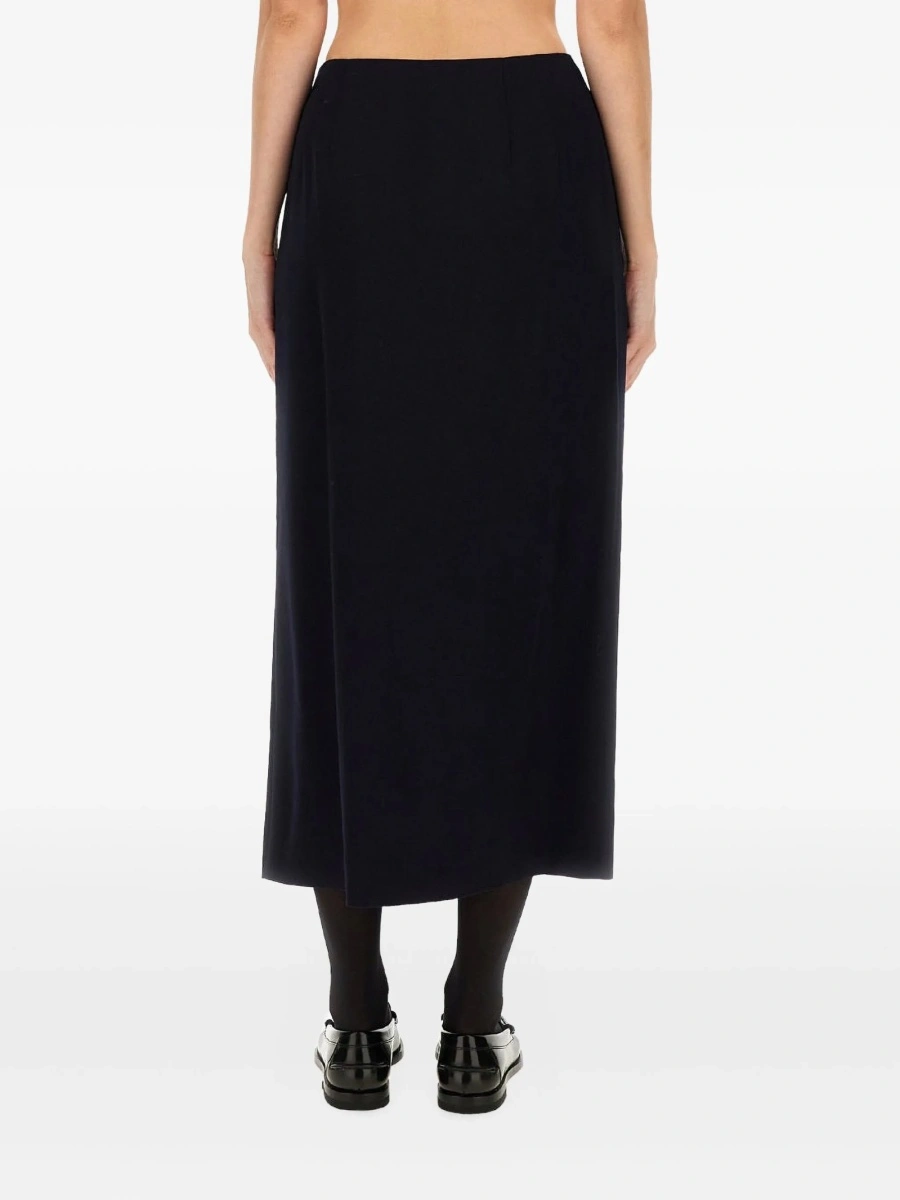 Fusta drepte Moschino albastra - Img 4