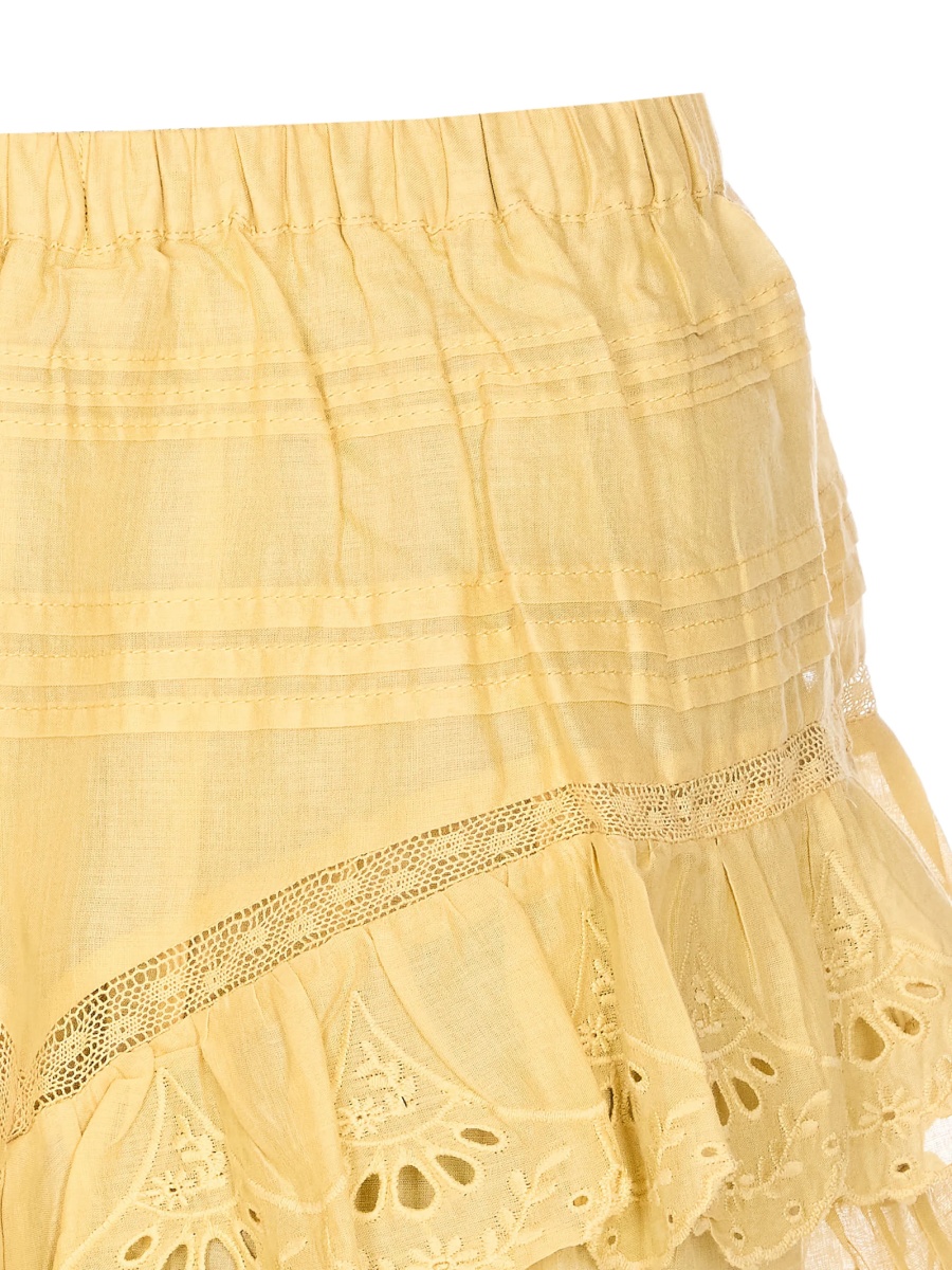Fusta ISABEL MARANT ETOILE galbena - Img 4