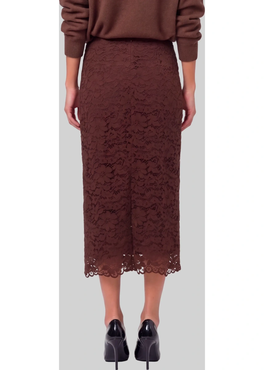 Fusta Lace Midi Skirt - Img 3
