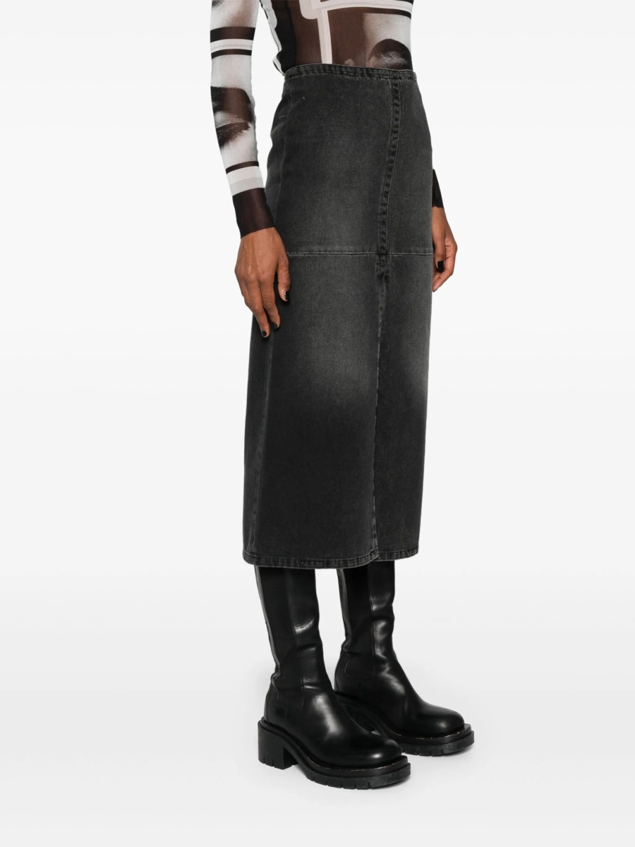 Fusta MM6 Maison Margiela gri - Img 3