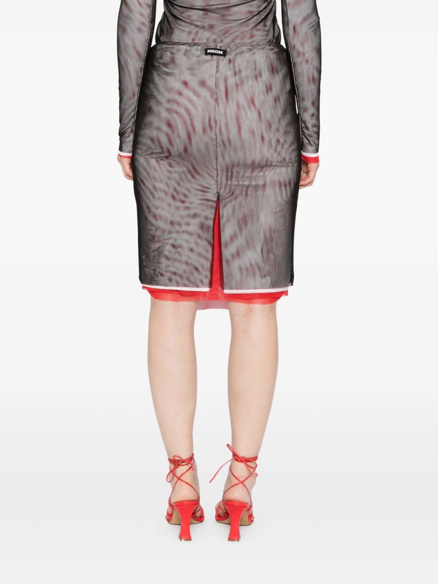 Fusta MSGM neagra - Img 4