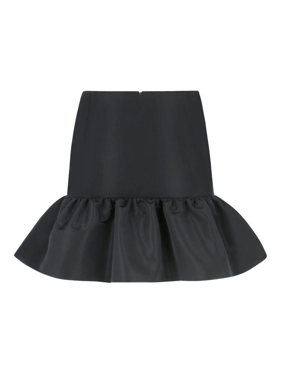 Fusta Nina Ricci neagra din poliester reciclat - Img 4