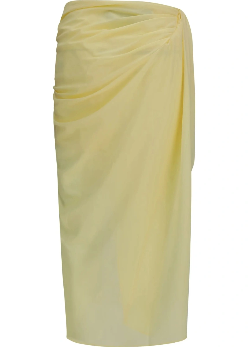 Fusta Pareo Skirt in stretch muslin - Img 2