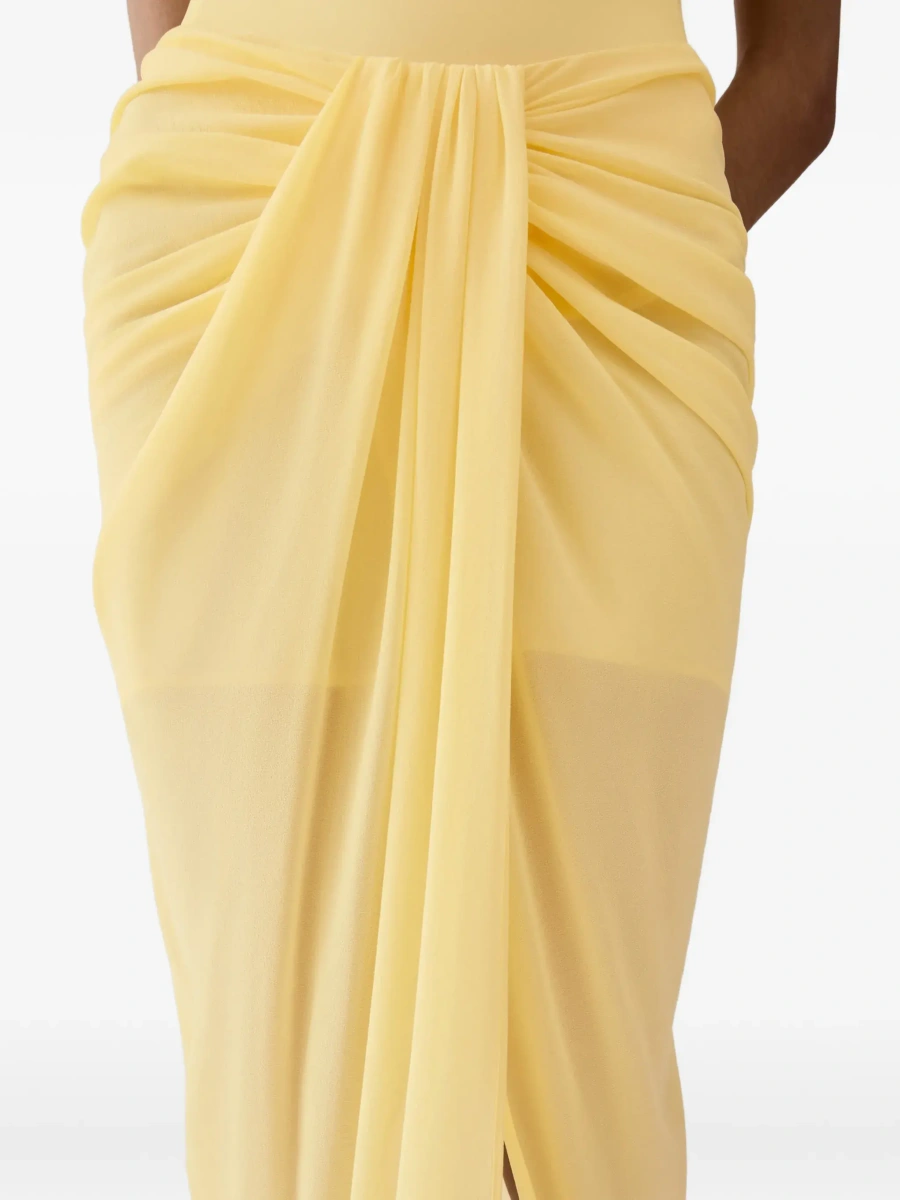 Fusta Pareo Skirt in stretch muslin - Img 7