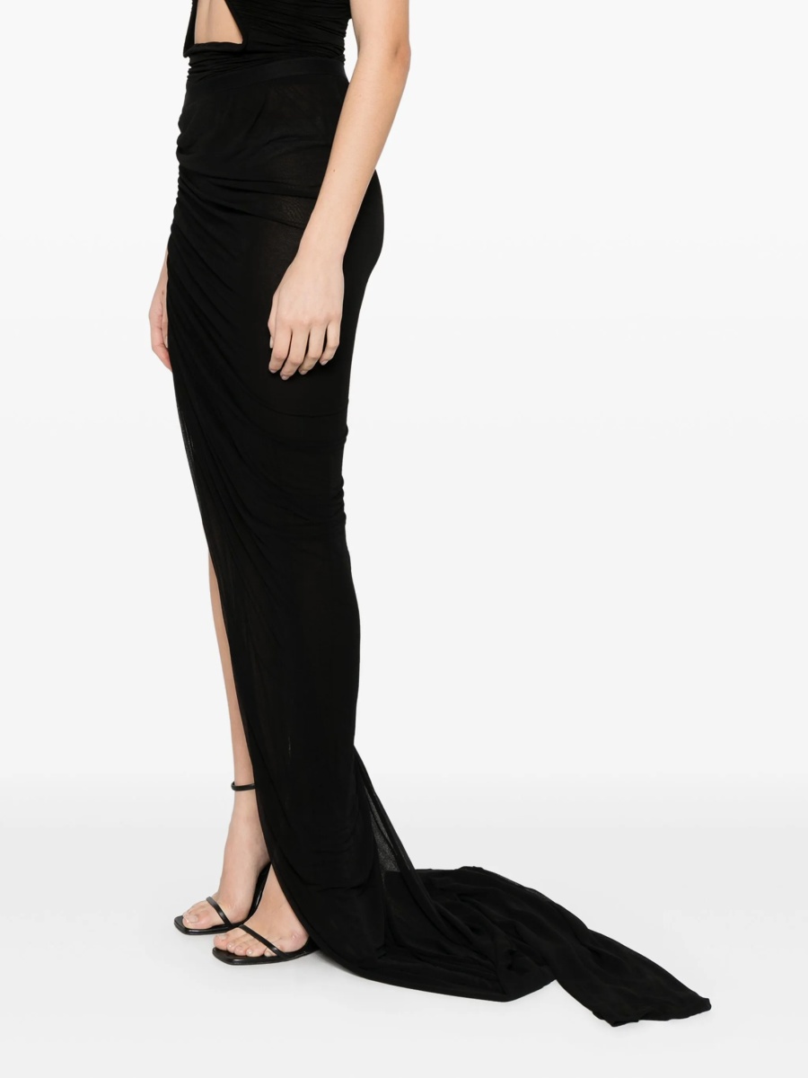 Fusta RICK OWENS LILIES neagra - Img 3
