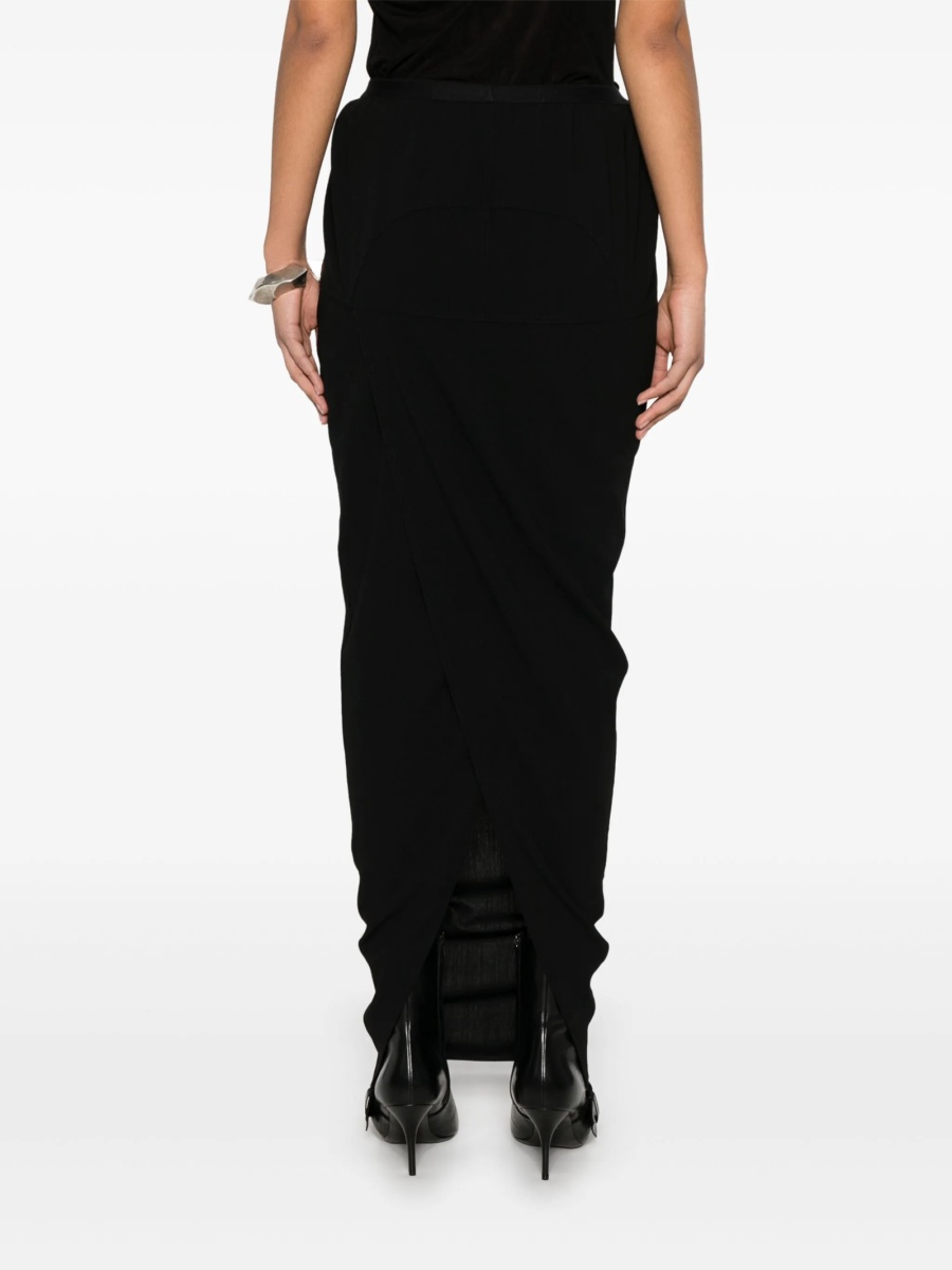 Fusta Rick Owens neagra - Img 4