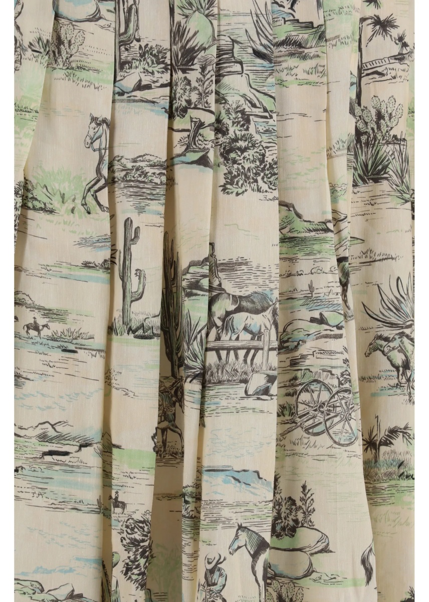 Fusta Scout linen midi Skirt - Img 3