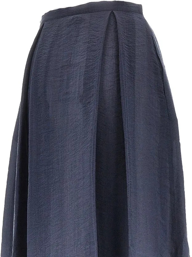 Fusta Tecno creponne midi skirt - Img 4