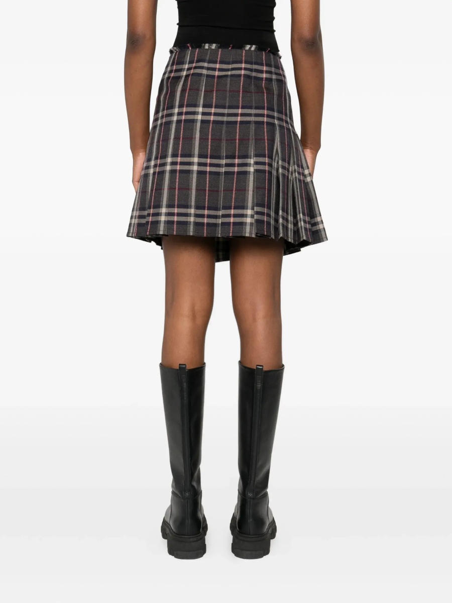 Fuste "Check" Wool mini kilt - Img 4