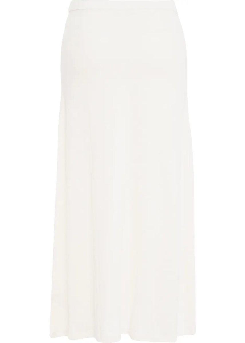Fuste Linen blend midi skirt - Img 4