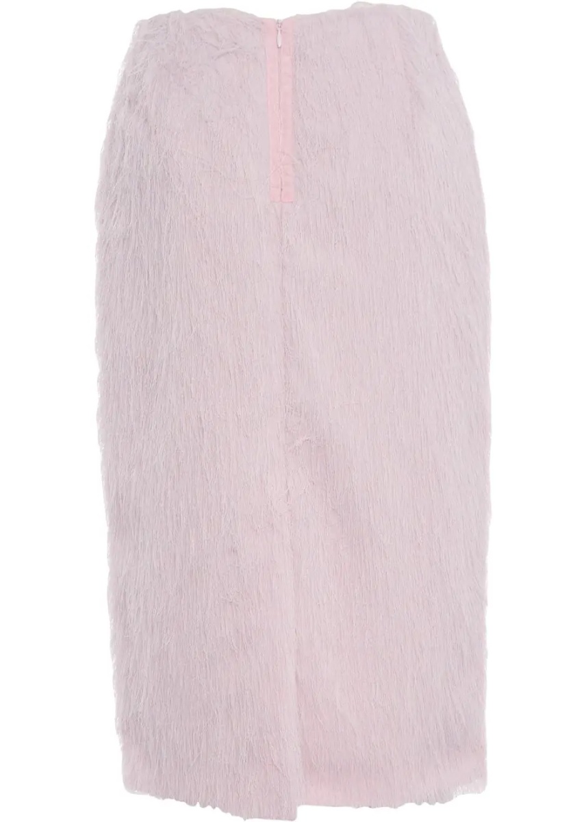 Fuste Midi skirt with fringes - Img 4