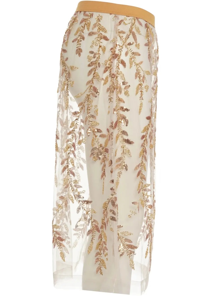 Fuste Midi skirt with paillettes 'Baia' - Img 3