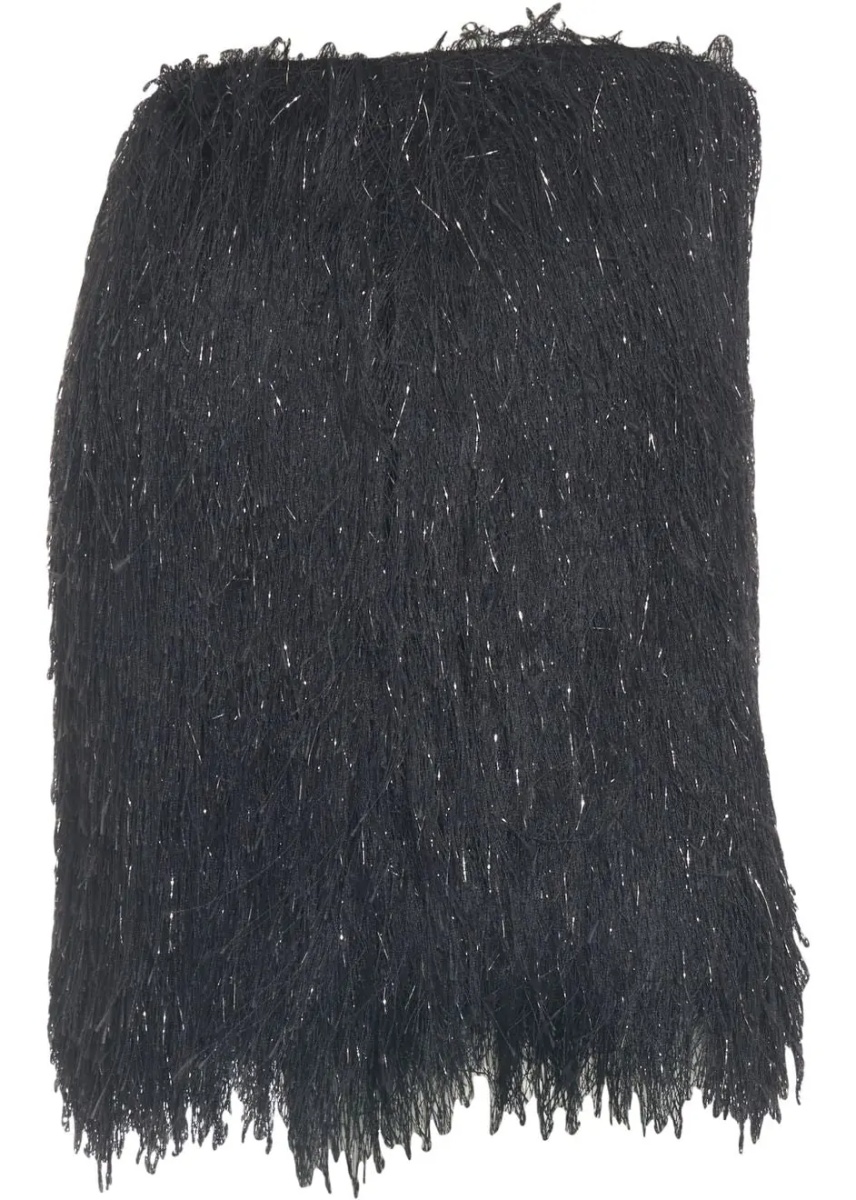 Fuste Mini skirt with fringe - Img 3