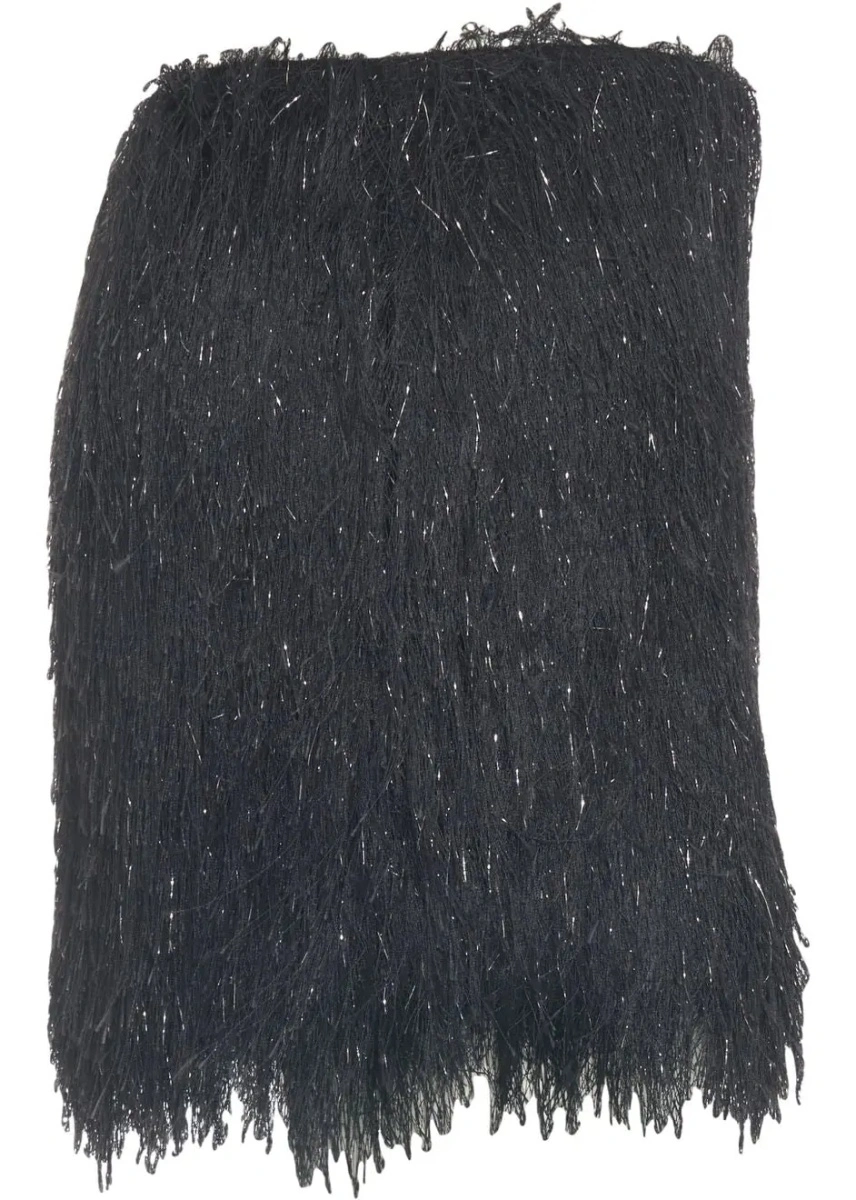 Fuste Mini skirt with fringe - Img 3