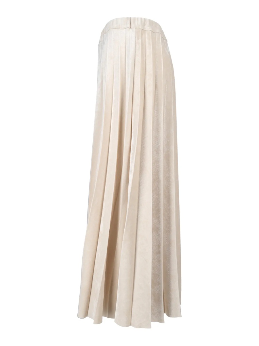 Fuste Pleated velvet skirt - Img 2