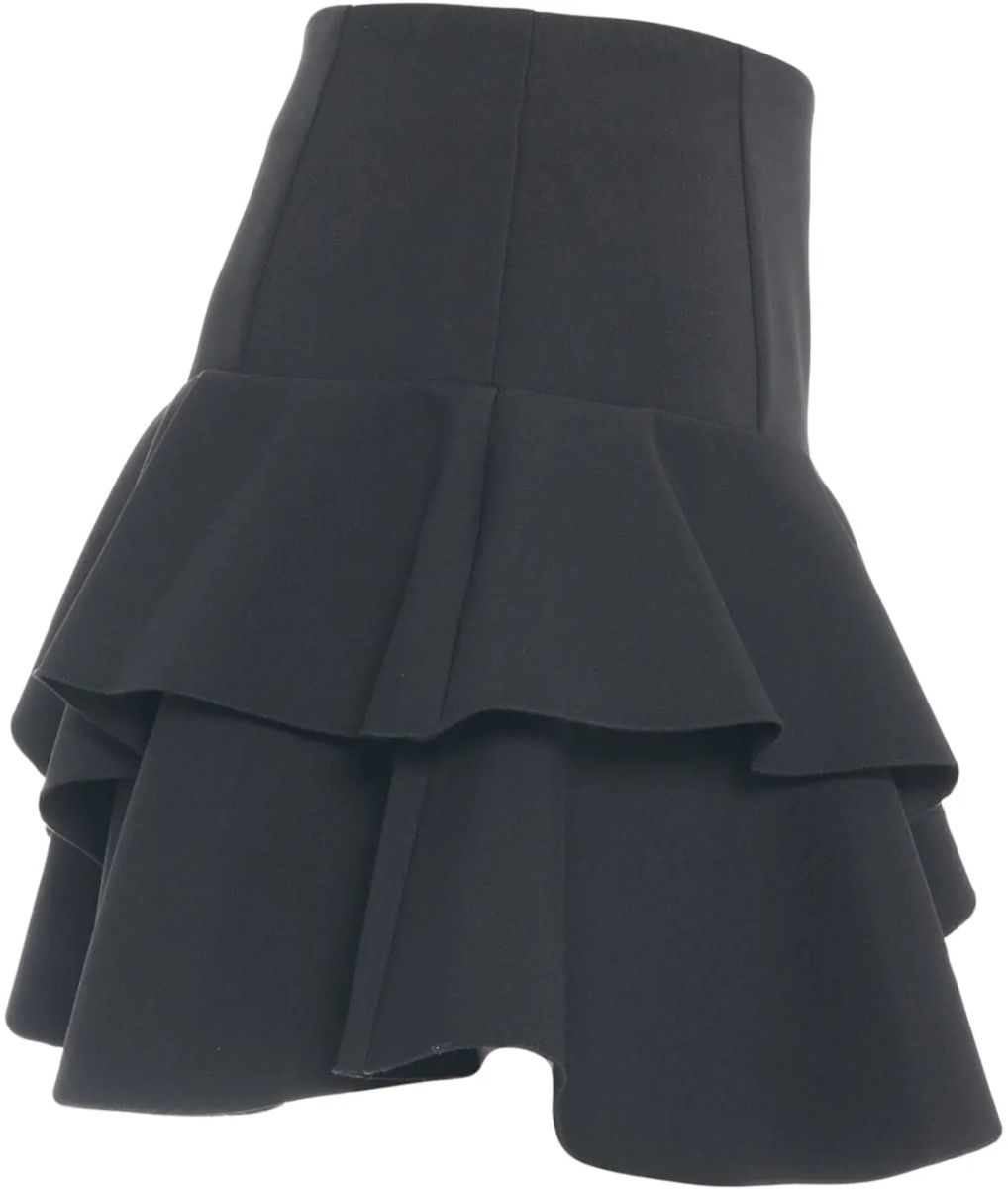 Fuste Ruffle mini skirt - Img 3