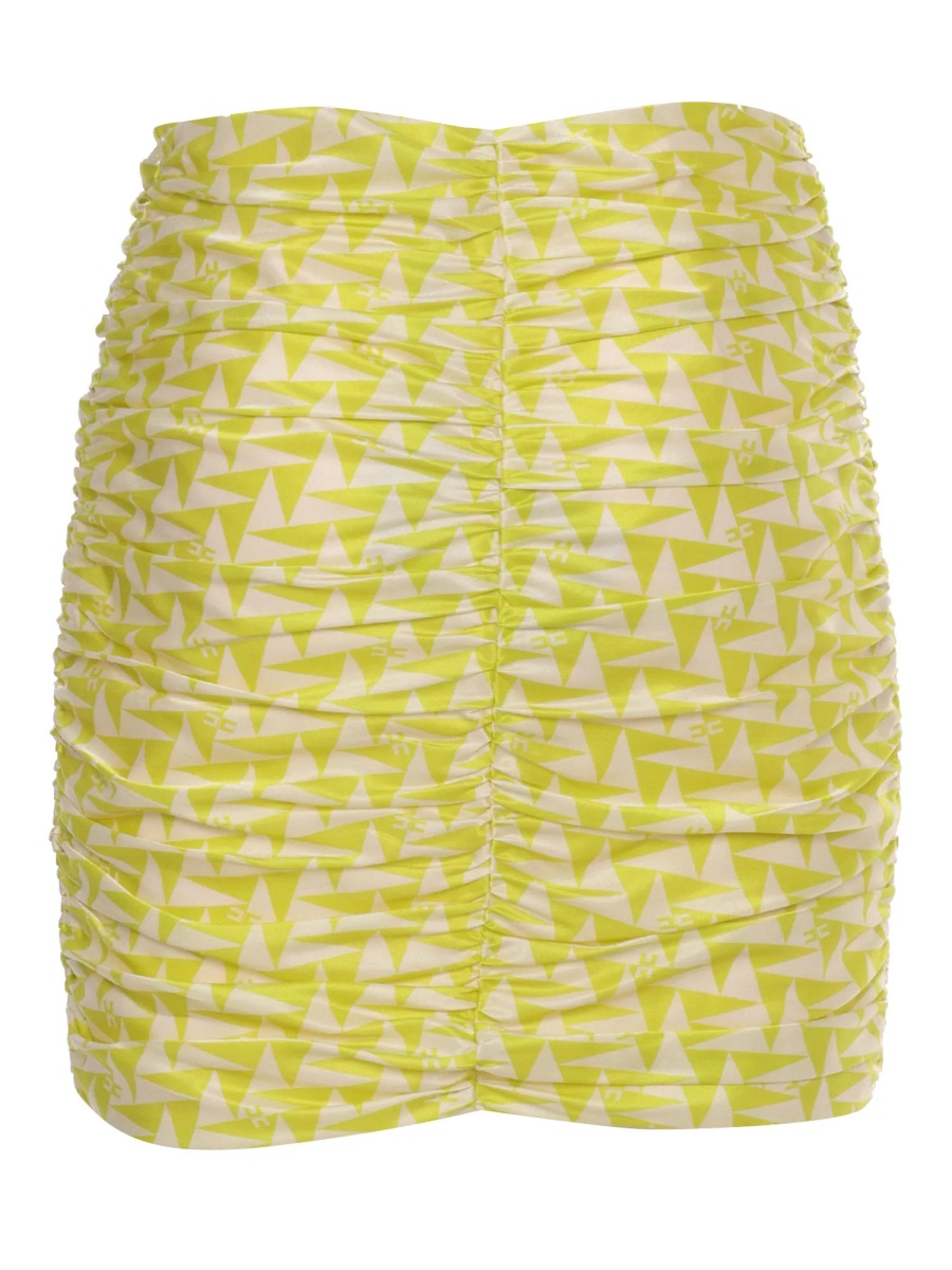 Fuste Yellow skirt with zip - Img 2