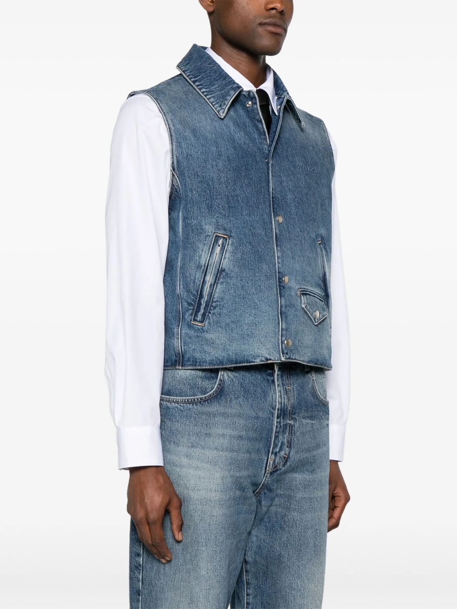 Geaca de blugi Givenchy albastra - Img 3