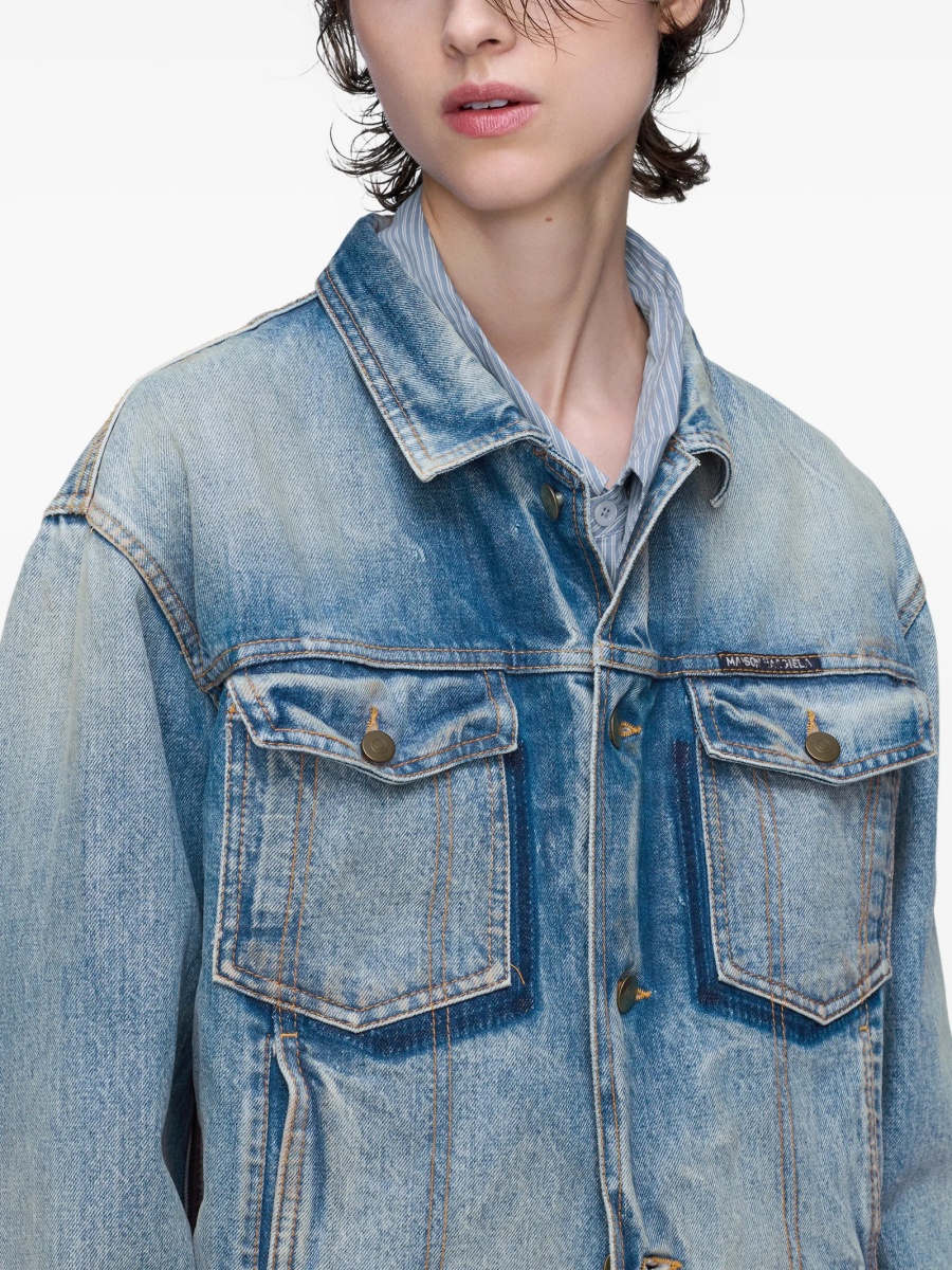 Geaca de blugi Maison Margiela albastra - Img 5