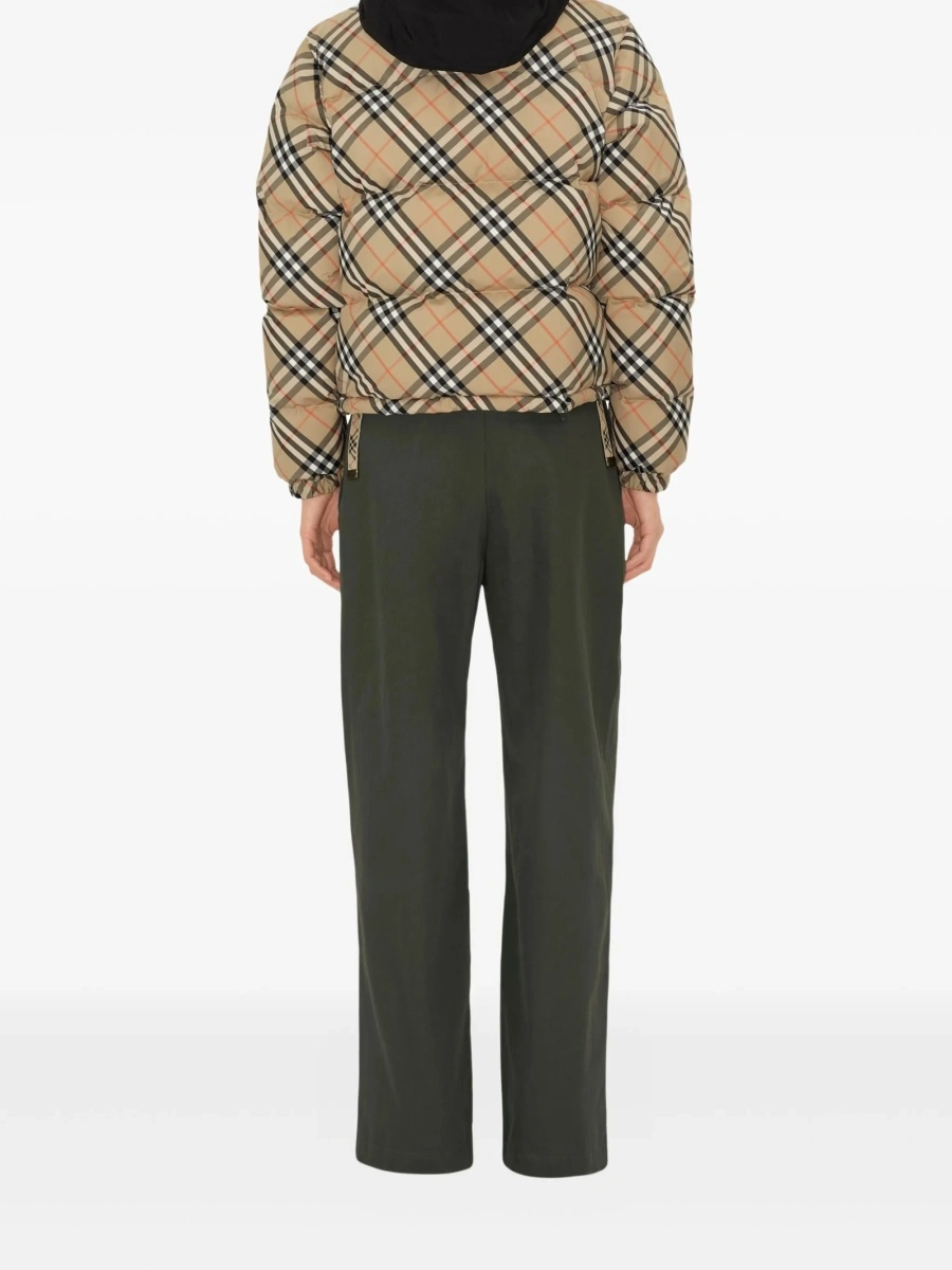 Geaca de iarna Burberry vintage check neutra - Img 4