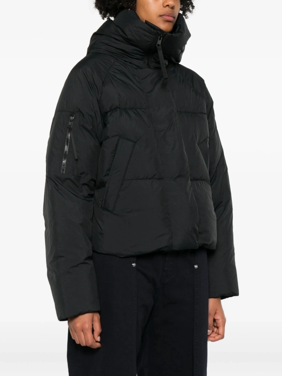 Geaca de iarna CANADA GOOSE neagra din poliamida - Img 3