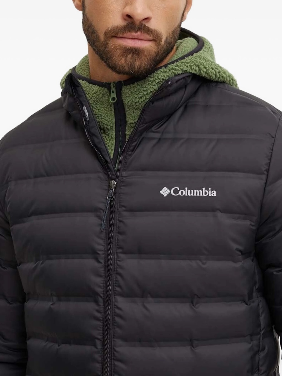 Geaca de iarna Columbia neagra din polyester - Img 4