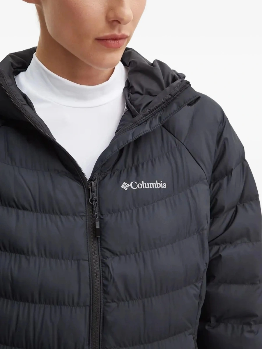 Geaca de iarna Columbia neagra din polyester - Img 3