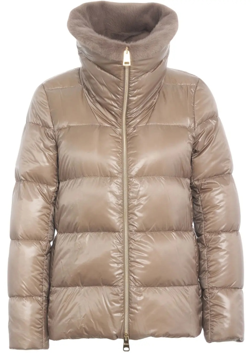 Geaca de Iarna Down jacket with fur collar - Img 2