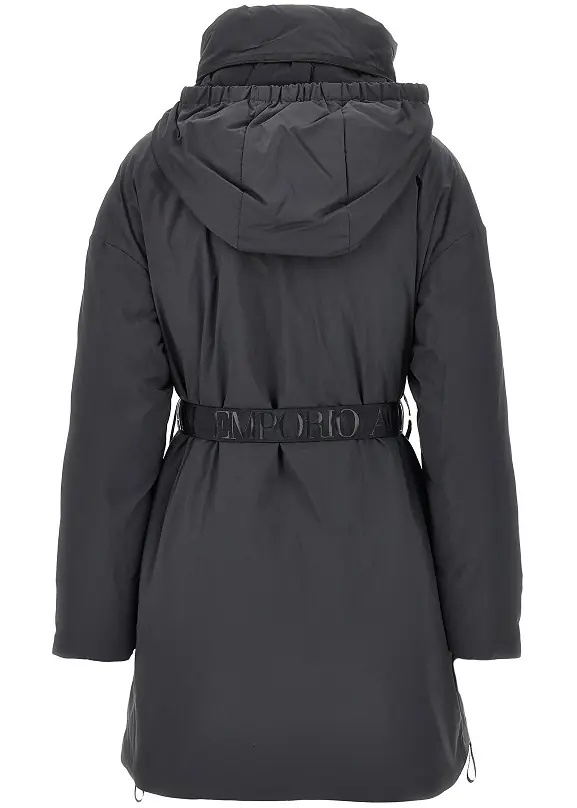 Geaca de Iarna Down parka coat with belt - Img 3